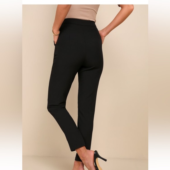 Lulus High waisted, trouser pants - Picture 2 of 5